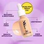NY Bae 3 IN 1 Serum Foundation - Cool Vanilla 02 | Grocsy