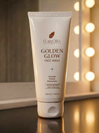 Flawora Golden Glow Face Wash | Grocsy