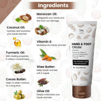 The Natural Wash Hand & Foot Cream | Grocsy