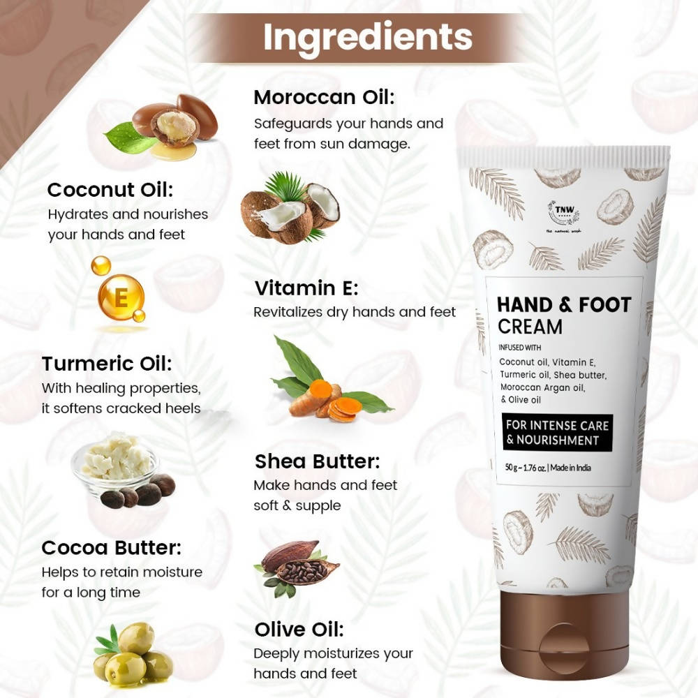 The Natural Wash Hand & Foot Cream | Grocsy