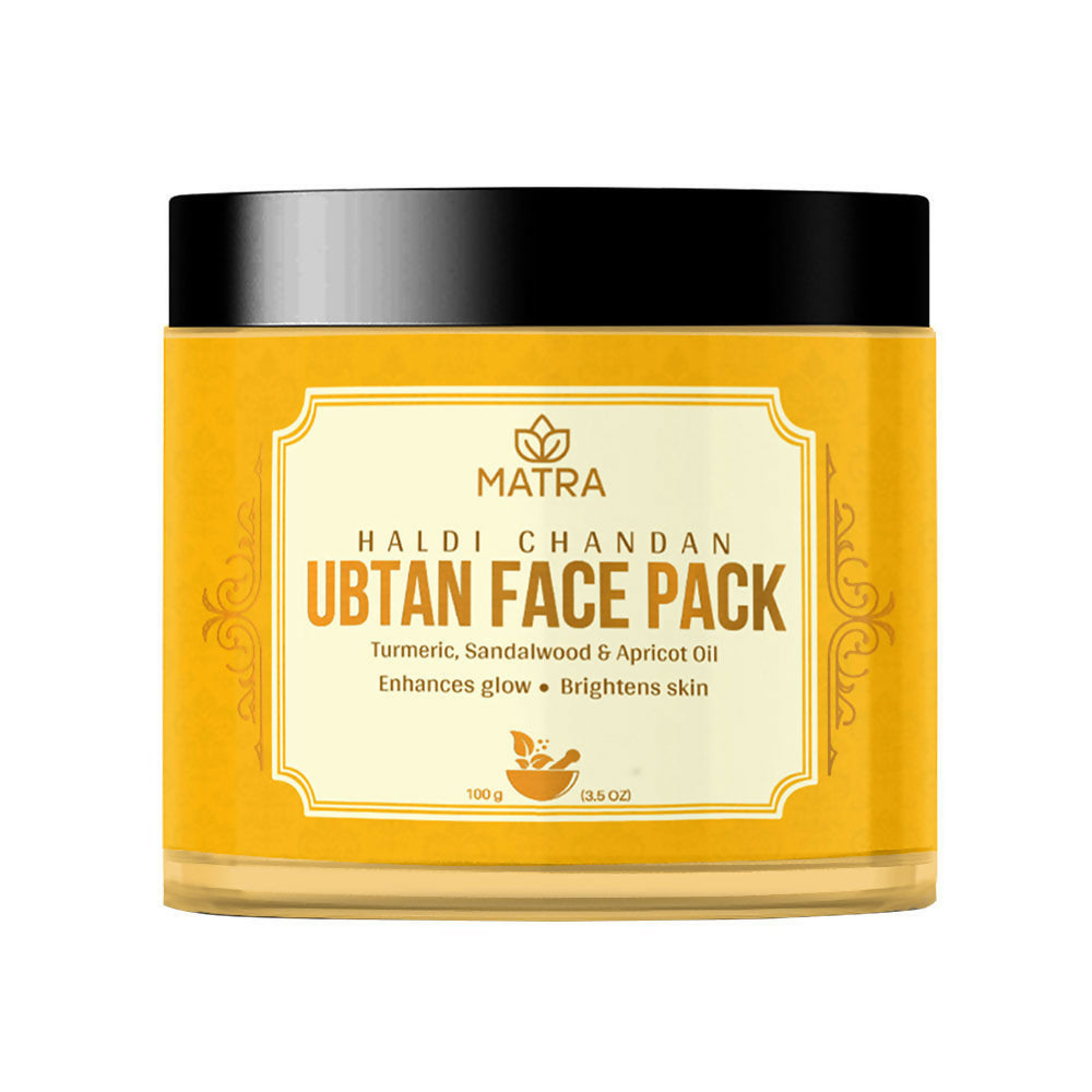 Matra Haldi Chandan Ubtan Face Pack To Enhance Glow & Brighten Skin | Grocsy