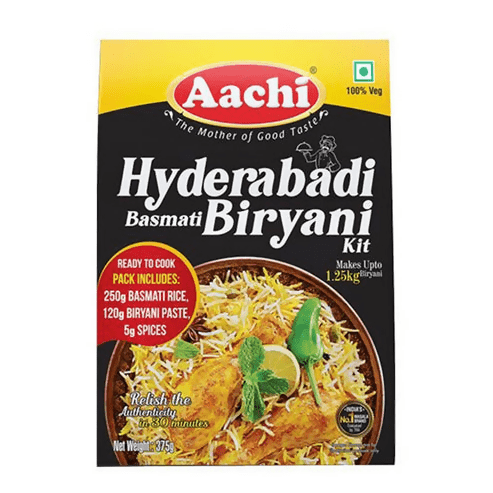 Aachi Hyderabadi Basmati Biryani Kit | Grocsy