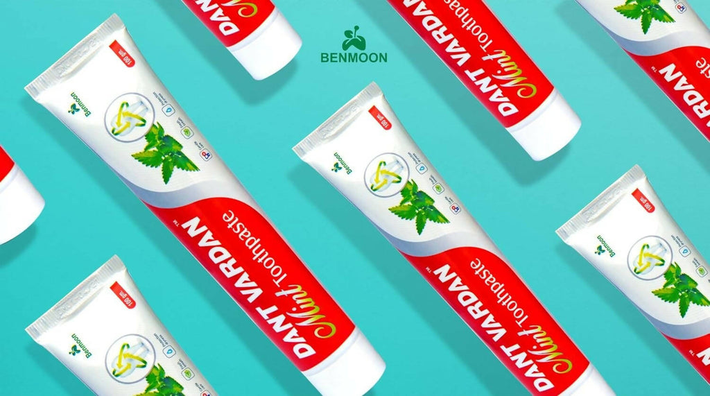 Benmoon Ayurveda Dant Vardan Mint Toothpaste | Grocsy