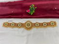 Elite Trading Classical Temple Jewellery Belt – Bharatanatyam Waist Accessory for Women & Girls | Grocsy
