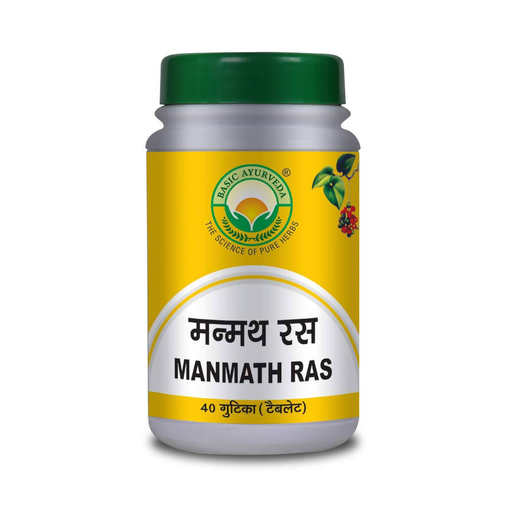 Basic Ayurveda Manmath Ras Tablets | Grocsy