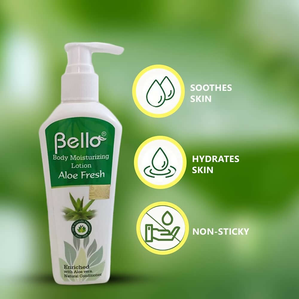 Bello Herbals Body Moisturizing Lotion Aloe Fresh | Grocsy