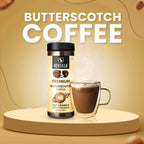 Bevzilla Premium Butterscotch Coffee Powder 100% Arabica | Grocsy
