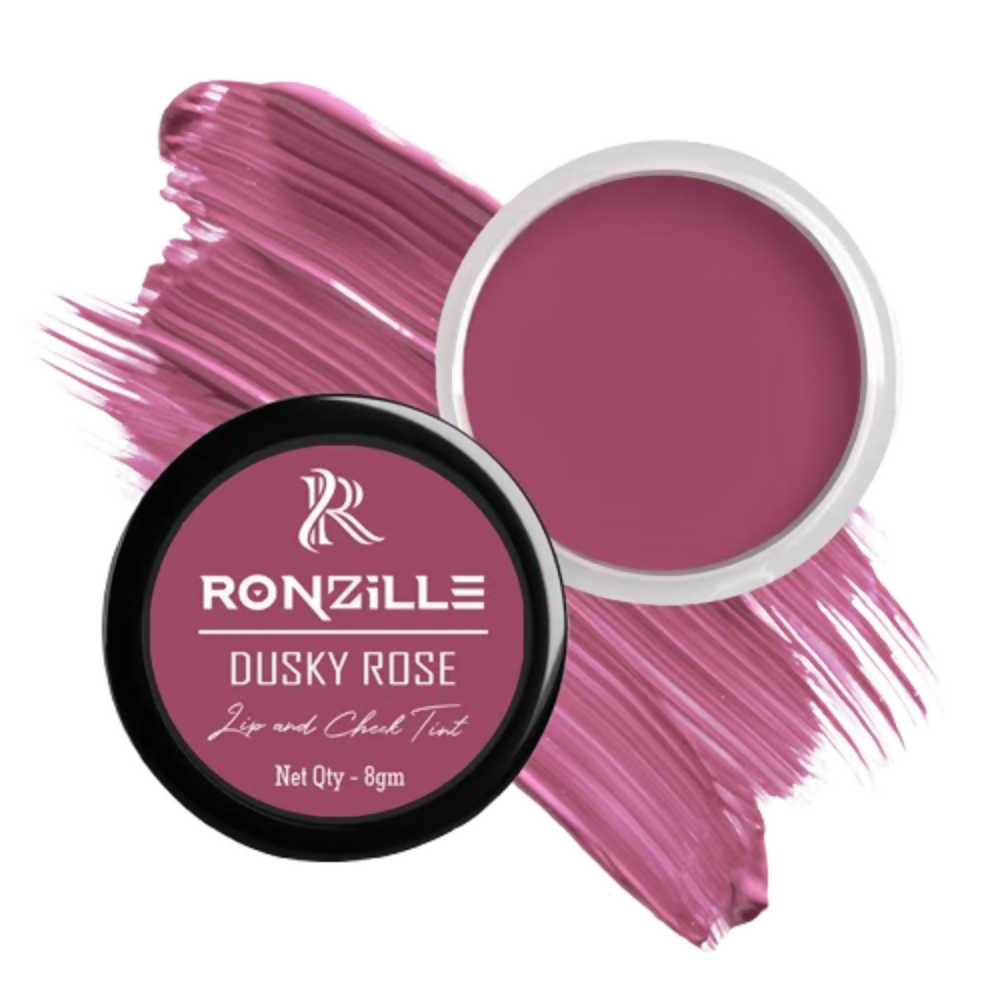 Ronzille Lip And Cheek Tint - Dusky Rose | Grocsy