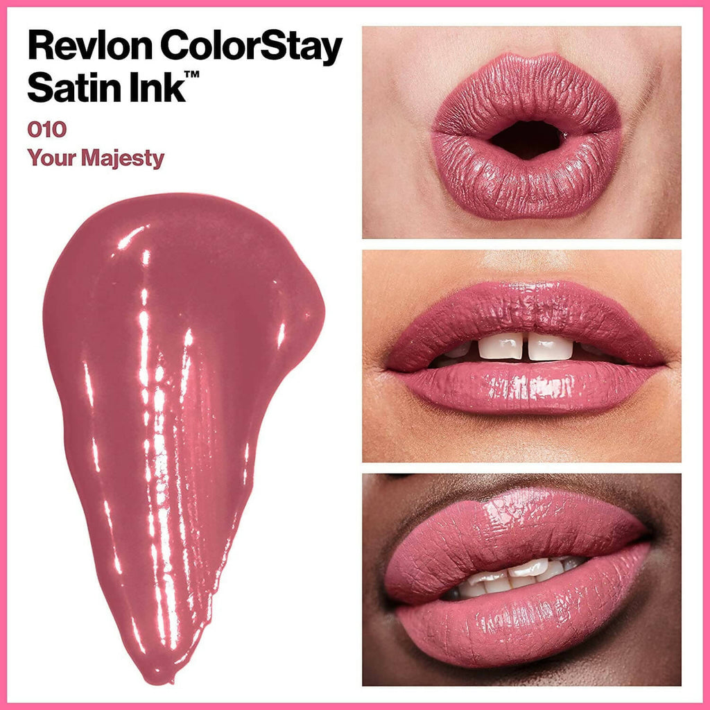 Revlon Colorstay Satin Ink Liquid Lip Color - Your Majesty | Grocsy
