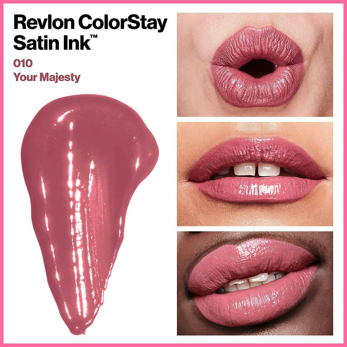 Revlon Colorstay Satin Ink Liquid Lip Color - Your Majesty | Grocsy