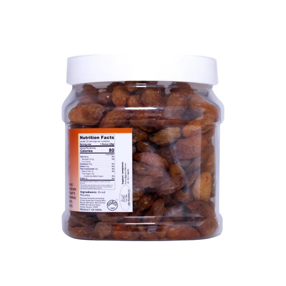 Tassyam Organics Munakka Raisins | Grocsy