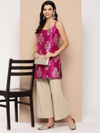 Ahalyaa Women's Traditional wear Tunic - Royal Pink | Grocsy