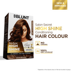 BBlunt Salon Secret High Shine Conditioning Hair Colour - Coffee Natural Brown | Grocsy