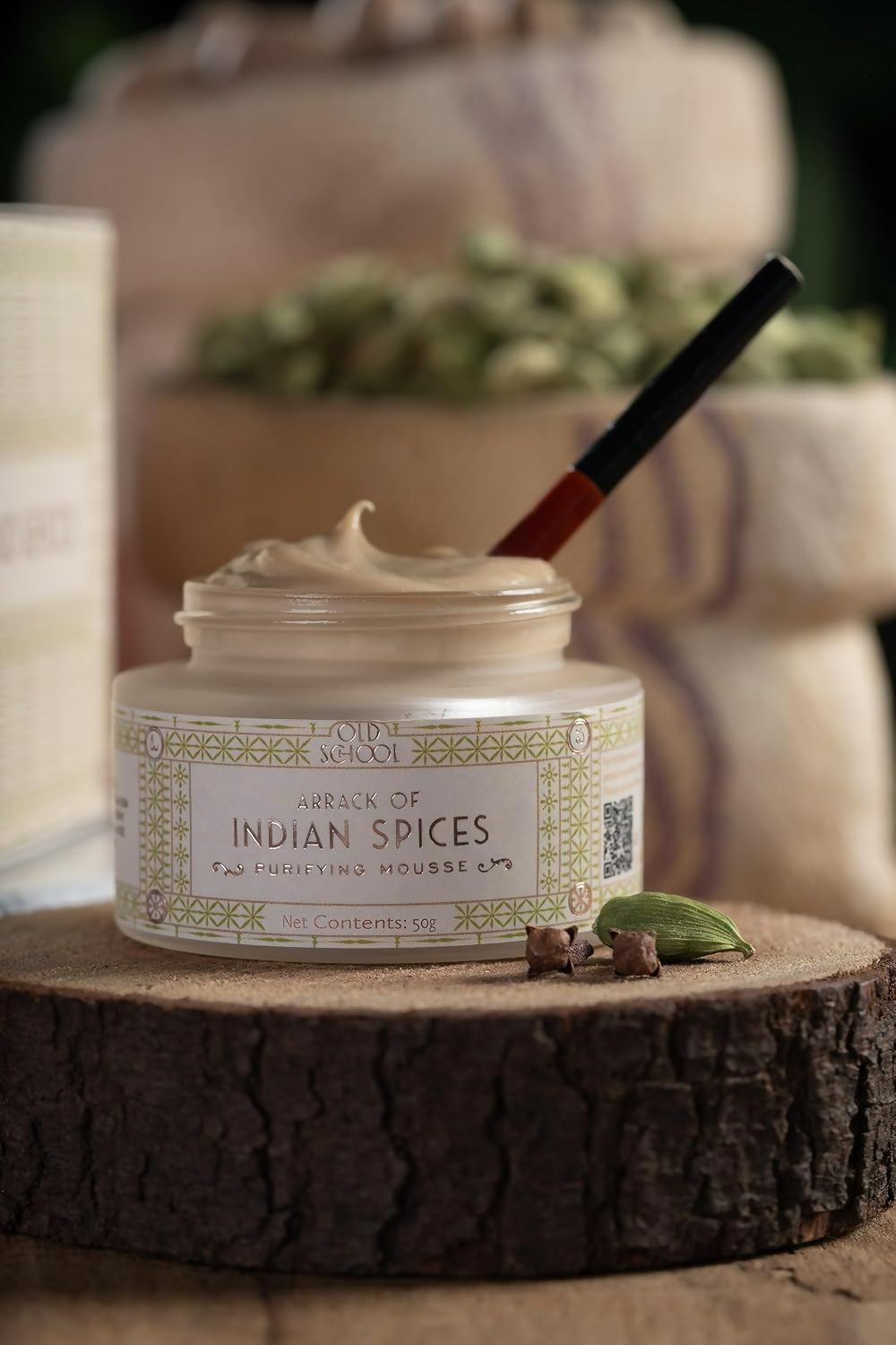 Old School Rituals Arrack of Indian Spices Purifying Mousse Natural Face Moisturizer | Grocsy