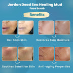 Wild Oak Jordan Dead Sea Healing Mud Face Scrub | Grocsy