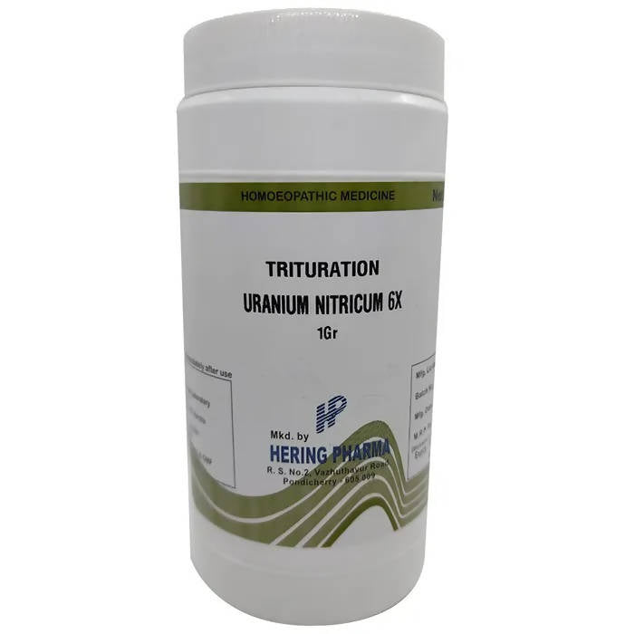 Hering Pharma Uranium Nitricum Trituration Tablet | Grocsy
