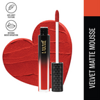 Lakme Xtraordin-Airy Velvet Matte Lip Mousse - New Flame Red | Grocsy