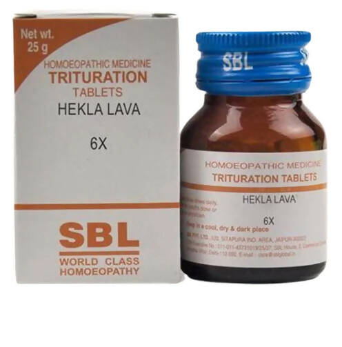 SBL Homeopathy Hekla Lava Trituration Tablets | Grocsy