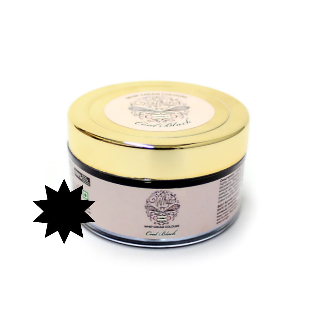 Confect Coal Black |  Whip Cream Colour | Grocsy