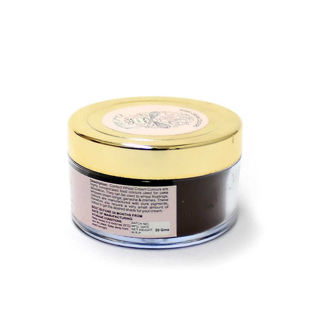 Confect Coal Black |  Whip Cream Colour | Grocsy