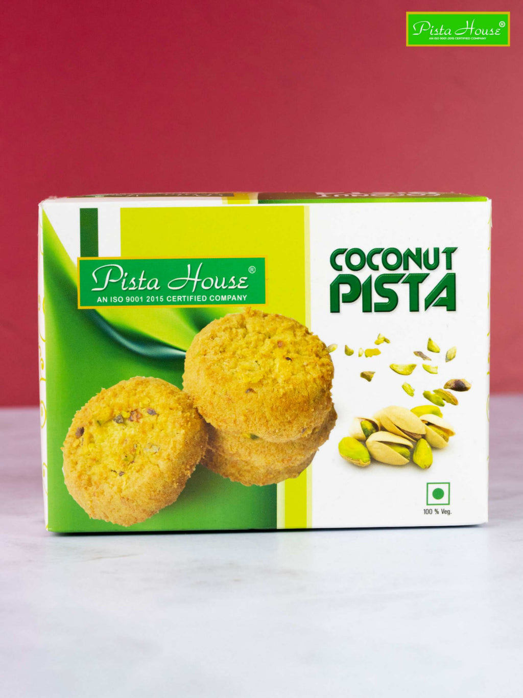Pista House Coconut Pista Biscuits | Grocsy