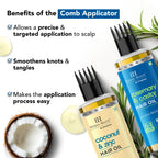 Botanic Hearth Coconut Zinc & Rosemary Castor - Hair Oil | Grocsy