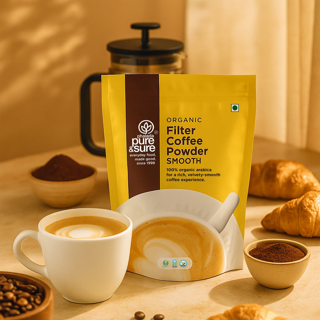 Pure & Sure Organic Coffee Smooth | Grocsy
