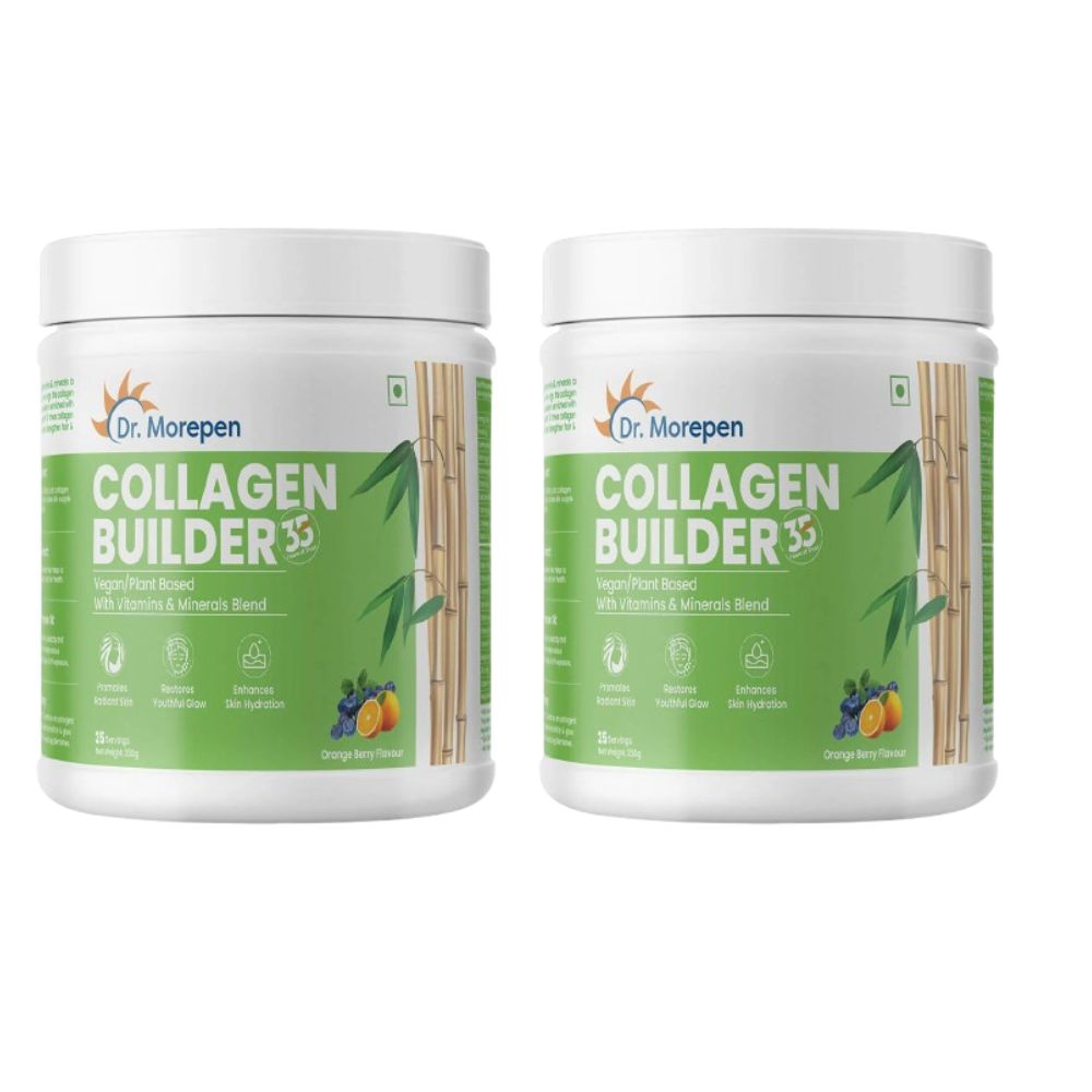 Dr. Morepen Natural Collagen Builder - Orange Berry Flavour | Grocsy