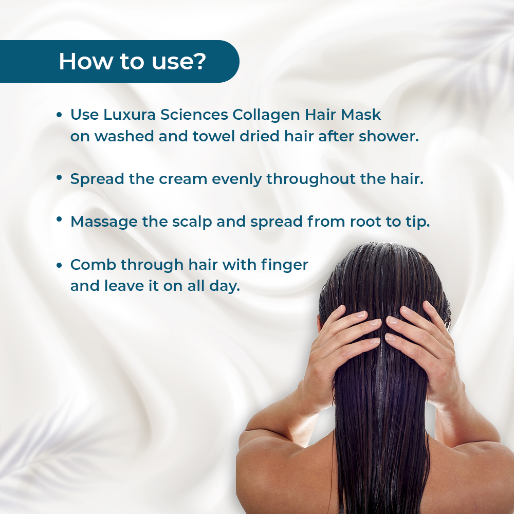 Luxura Sciences Collagen Hair Mask | Grocsy