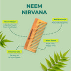 Careberry Neem Nirvana Shampoo Comb | Grocsy