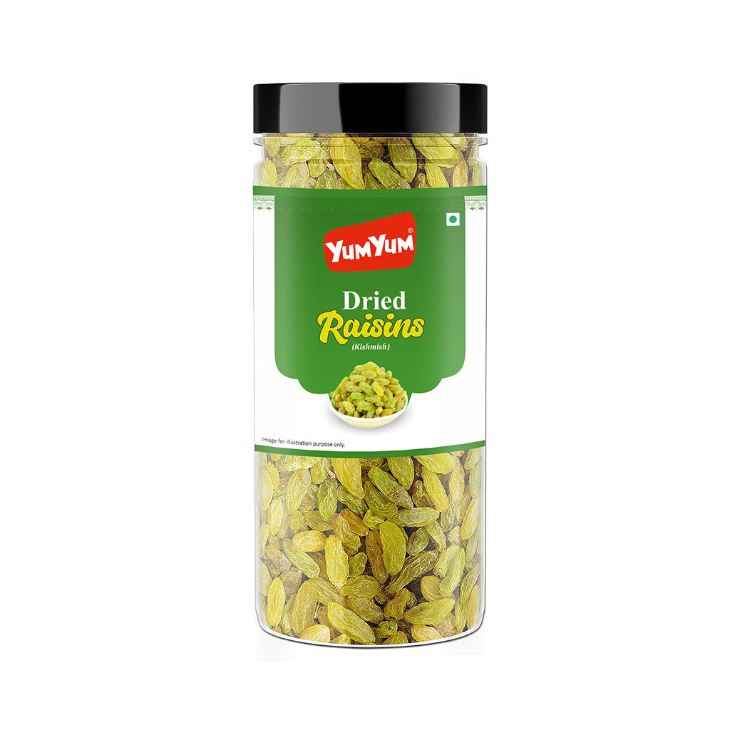 Yum Yum Green Raisins Jar | Grocsy
