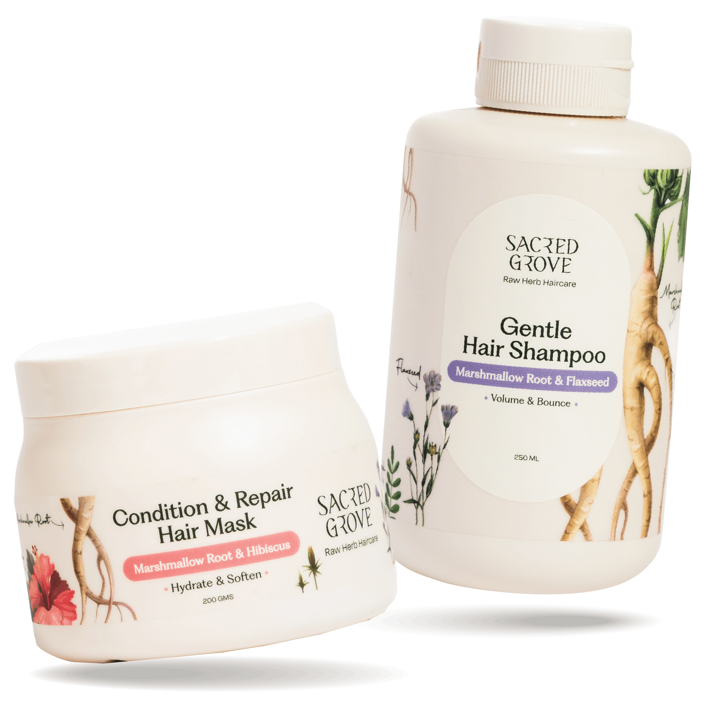 Sacred Grove Marshmallow Root Deep Conditioning Combo | Grocsy