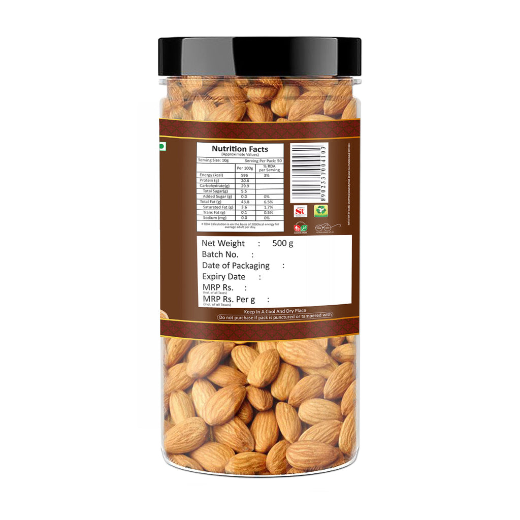 Yum Yum California Almonds Jar | Grocsy