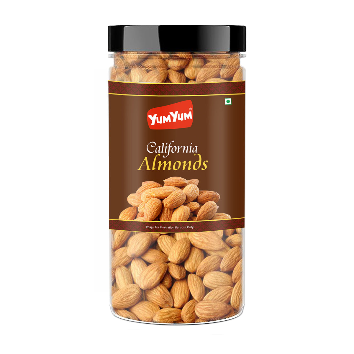 Yum Yum California Almonds Jar | Grocsy