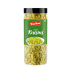 Yum Yum Green Raisins Jar | Grocsy