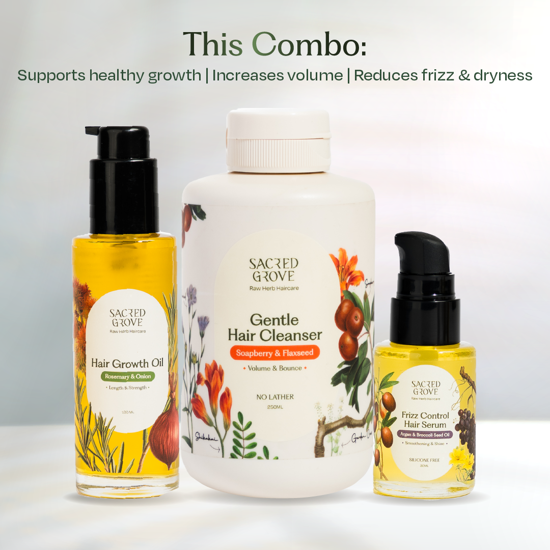 Sacred Grove Hair Growth Kit for Men | Grocsy