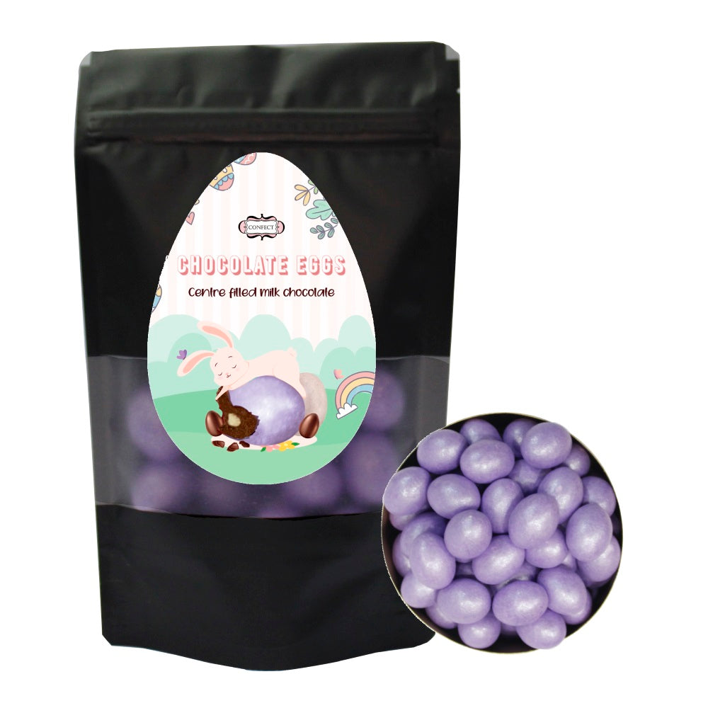 Confect Purple | Edible Chocolate Eggs | Grocsy