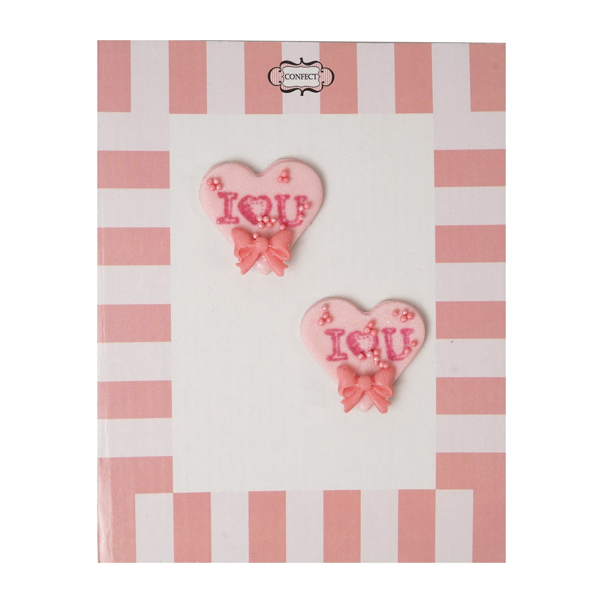 Confect Pack of 6 Valentine Cake & Cupcake Topper 06 | Grocsy