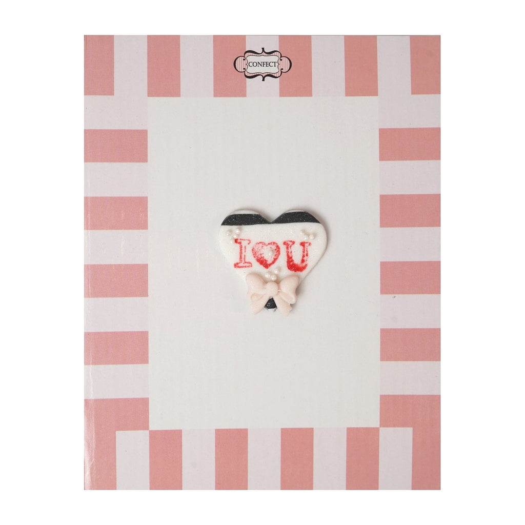 Confect Pack of 6 Valentine Cake & Cupcake Topper 06 | Grocsy