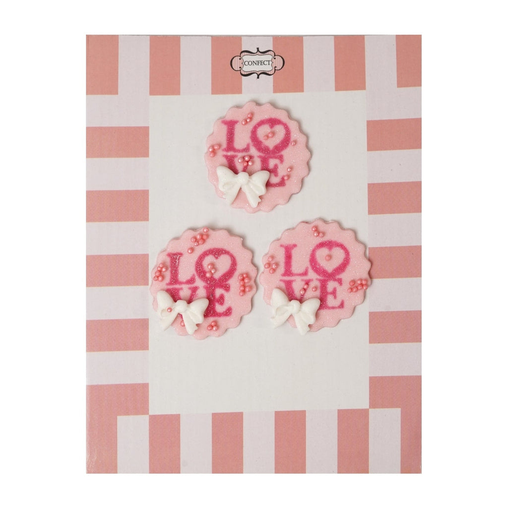 Confect Pack of 6 Valentine Cake & Cupcake Topper 01 | Grocsy