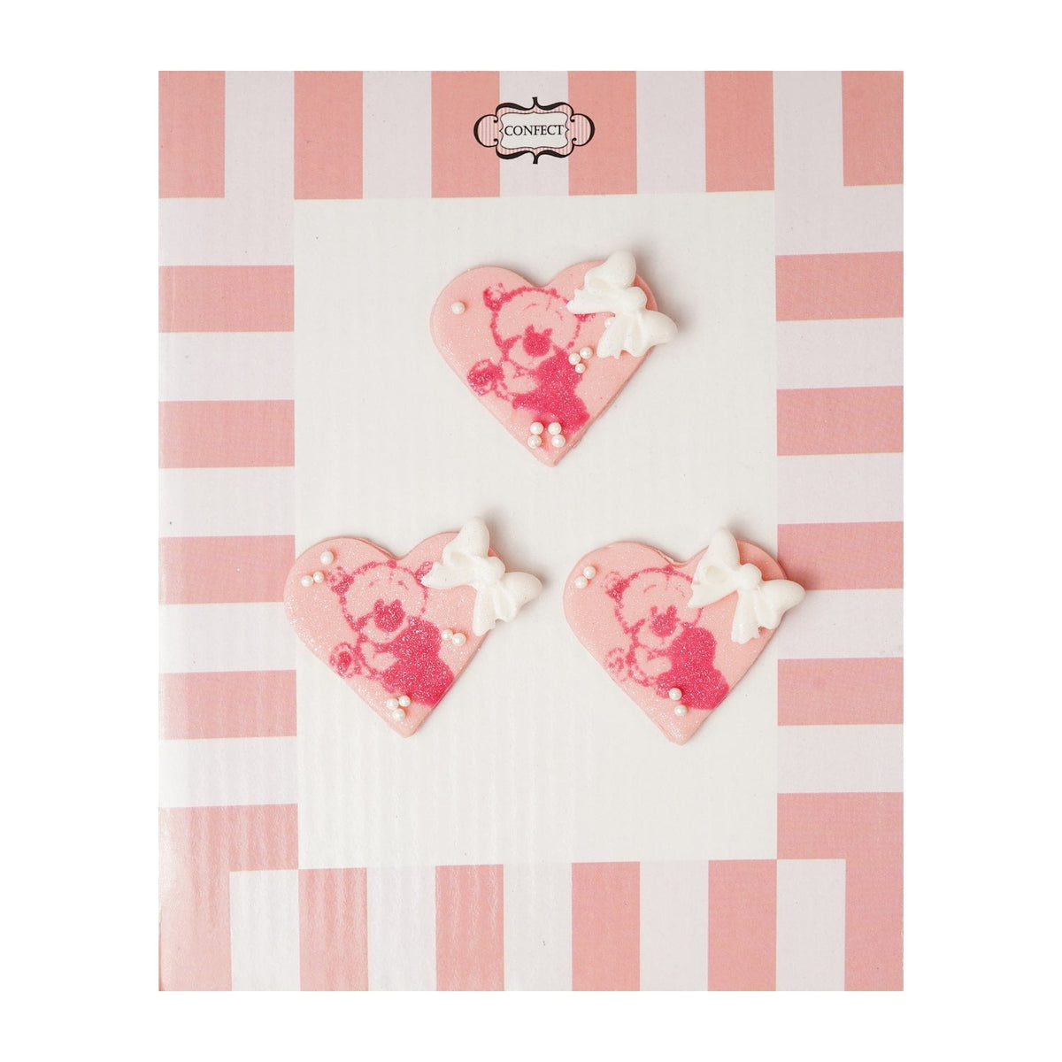 Confect Pack of 6 Valentine Cake & Cupcake Topper 04 | Grocsy
