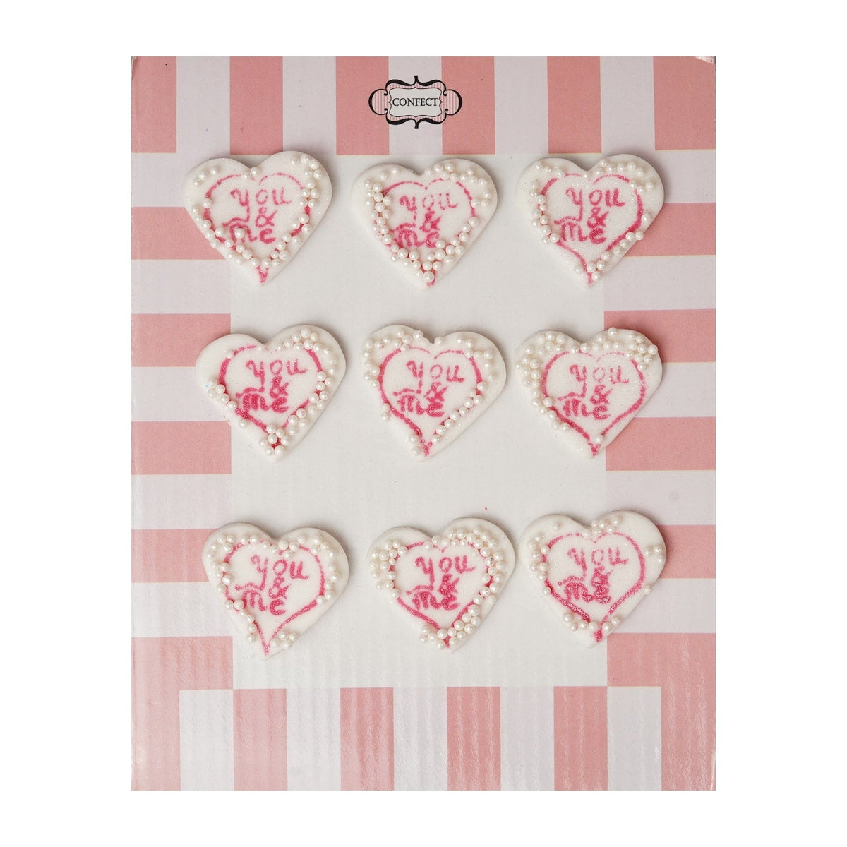 Confect Pack of 6 Valentine Cake & Cupcake Topper 07 | Grocsy