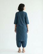 Gharana India Aira Indie Blue Coord Set | Grocsy