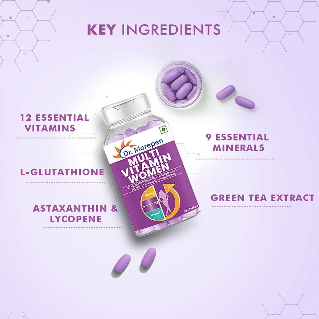 Dr Morpen Multivitamin For Women Tablets | Grocsy