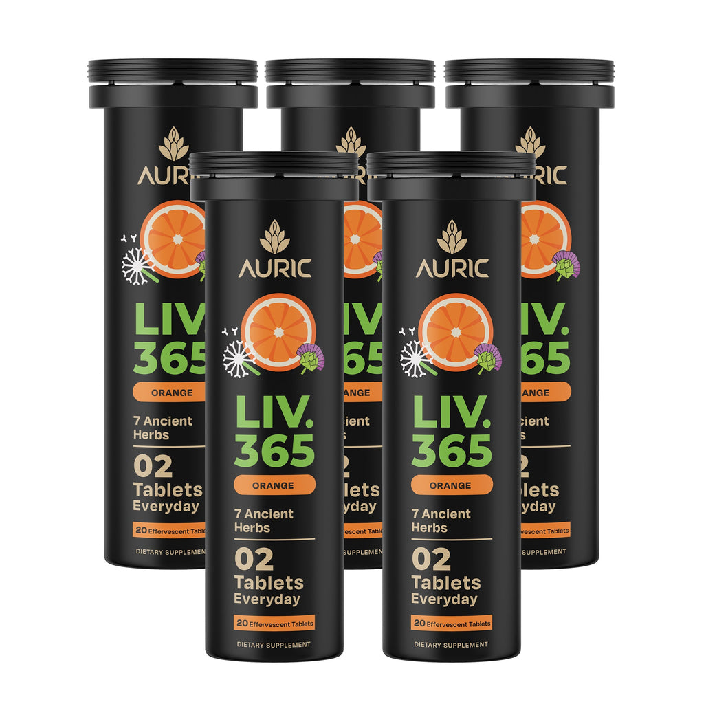 Auric Herbal Liver Support Supplement | Grocsy