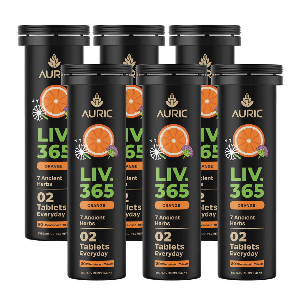 Auric Herbal Liver Support Supplement | Grocsy