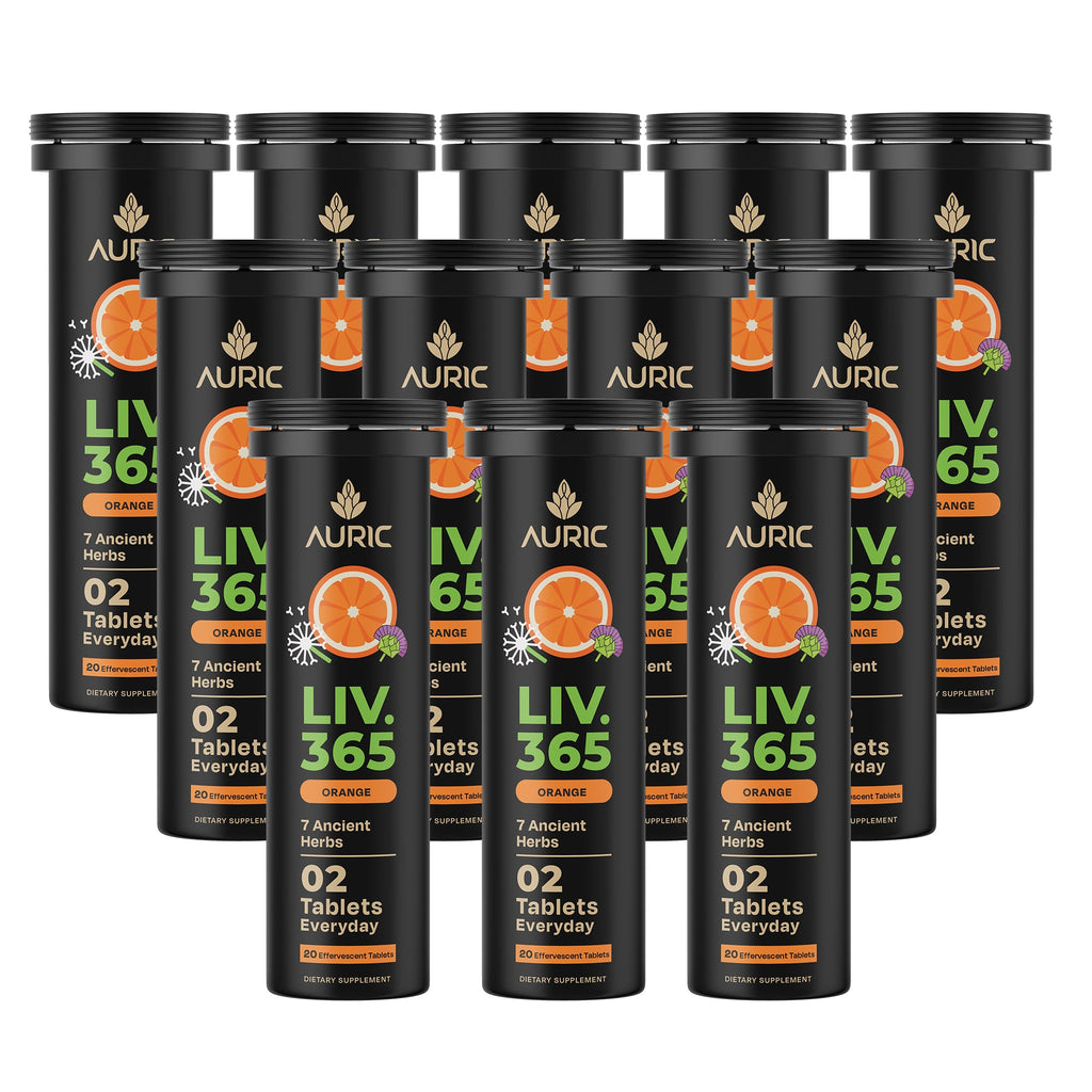 Auric Herbal Liver Support Supplement | Grocsy