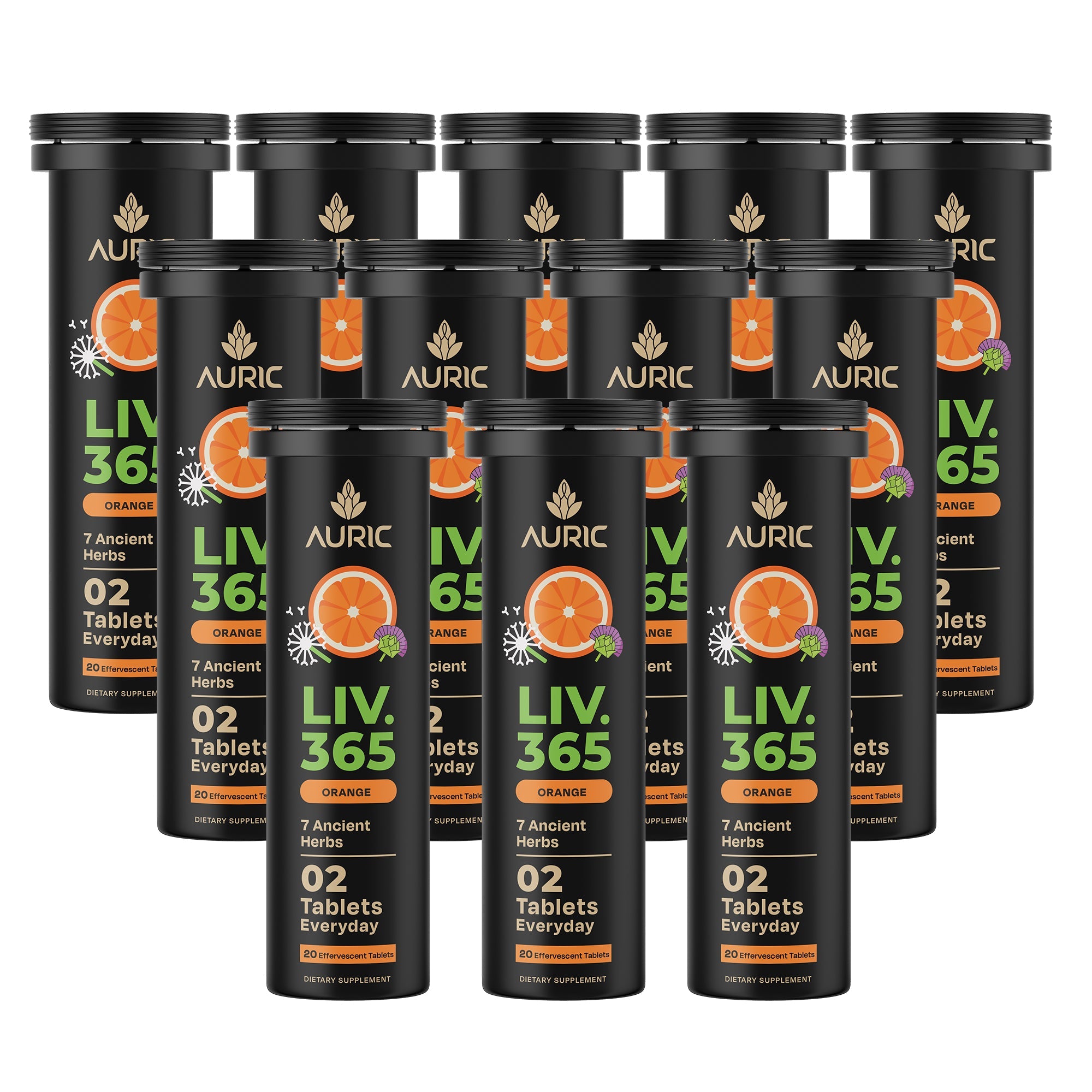 Auric Herbal Liver Support Supplement | Grocsy