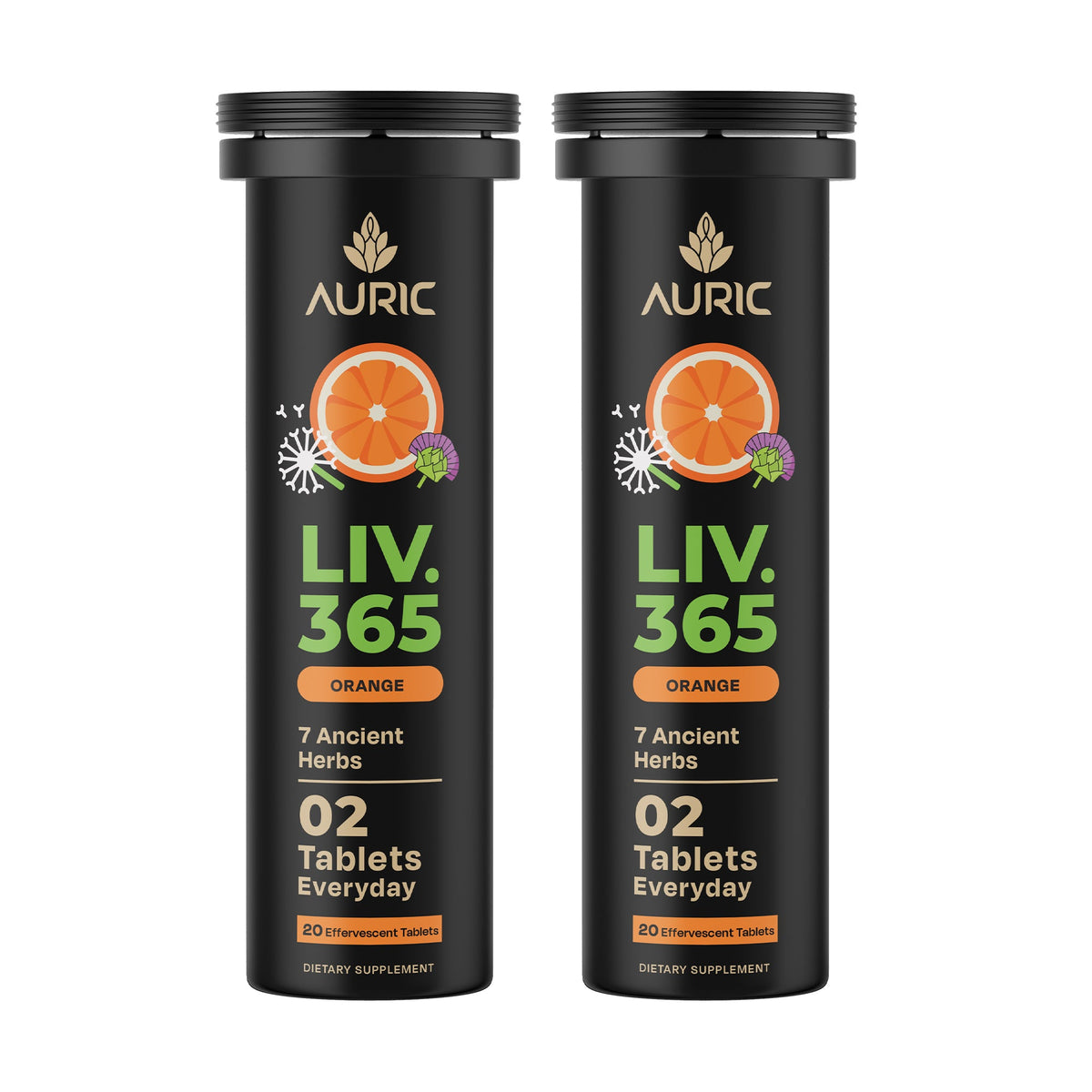 Auric Herbal Liver Support Supplement | Grocsy