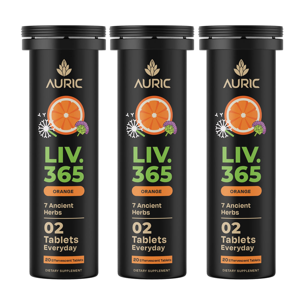 Auric Herbal Liver Support Supplement | Grocsy